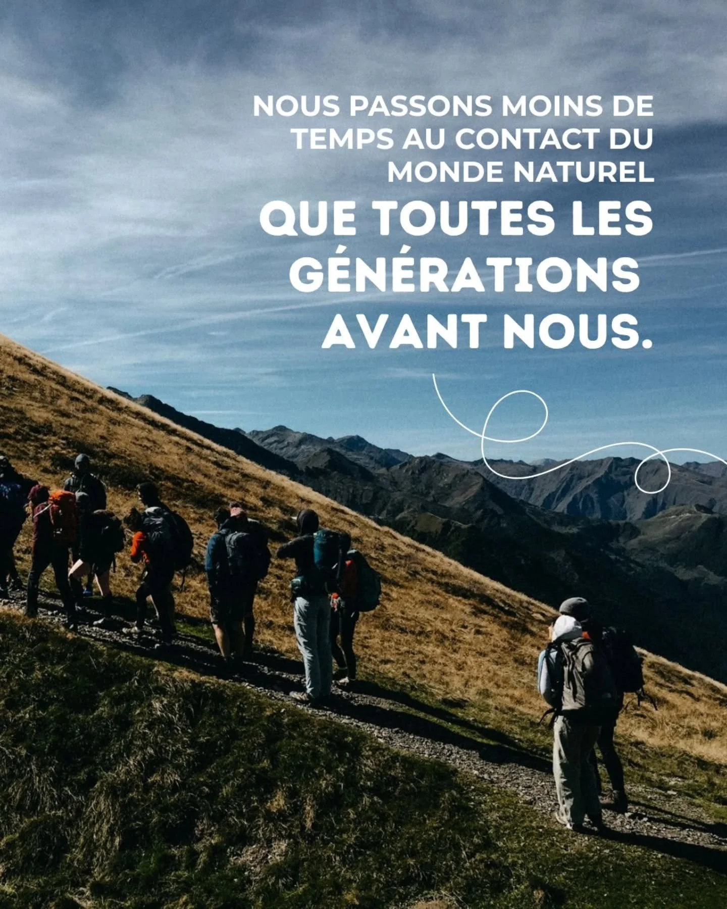 Nous passons moins de temps au contact du vivant que toutes les g&eacute;n&eacute;rations avant nous.

Cette retraite est une invitation &agrave; aller dehors: quatre jours dans les Cevennes au @gitelascoutch , &agrave; co-cr&eacute;er avec le vivant