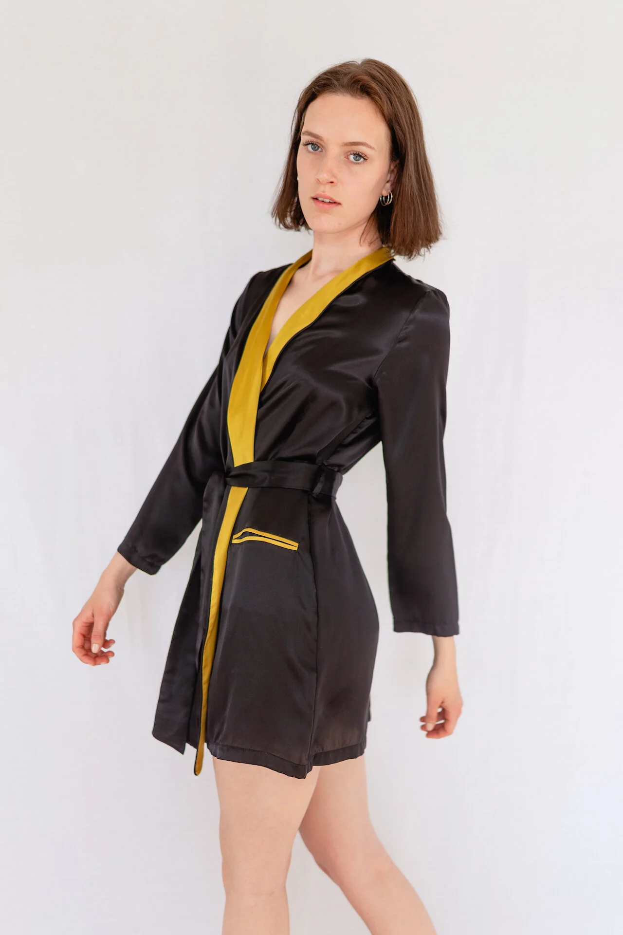 Touch of Gold Silk Tux