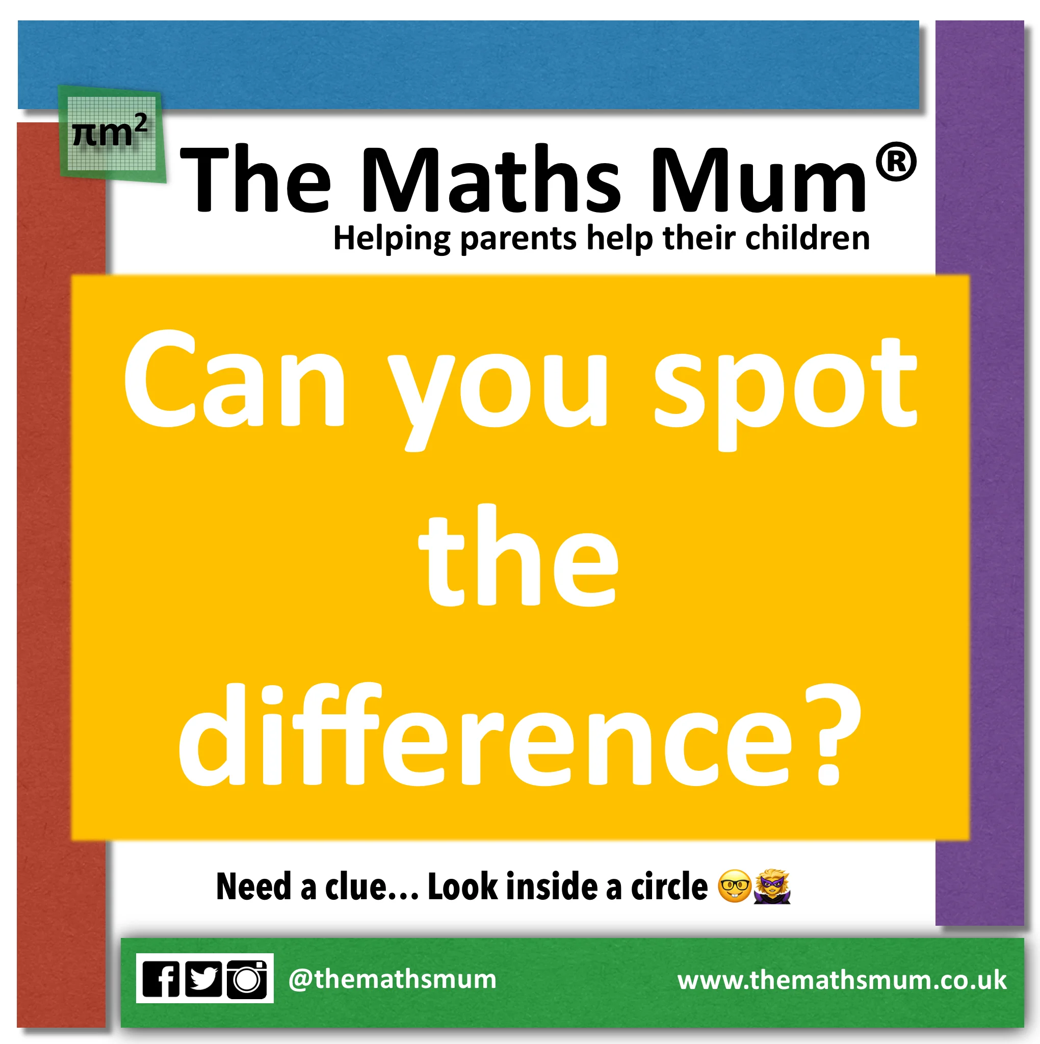 Spot the difference?