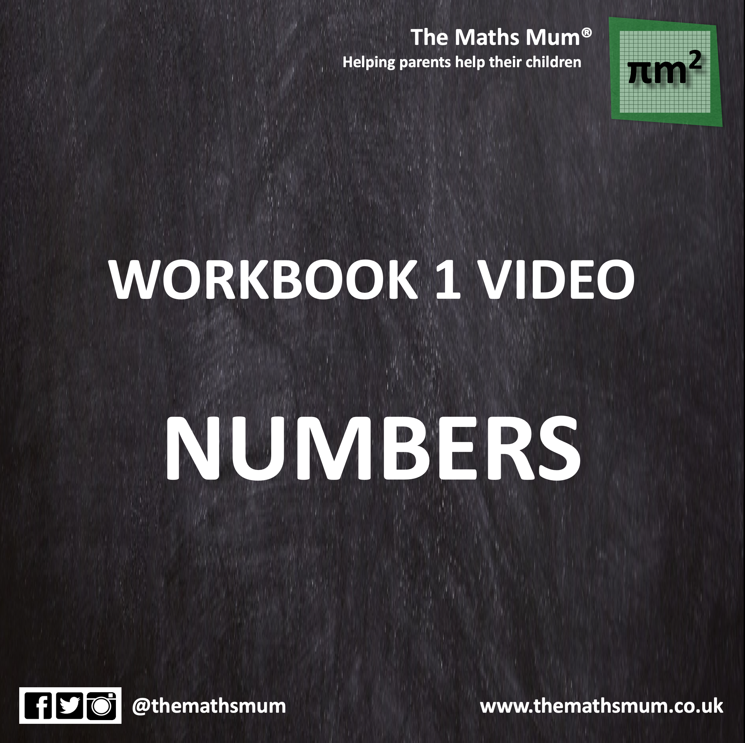 Workbook 1 Video - NUMBERS