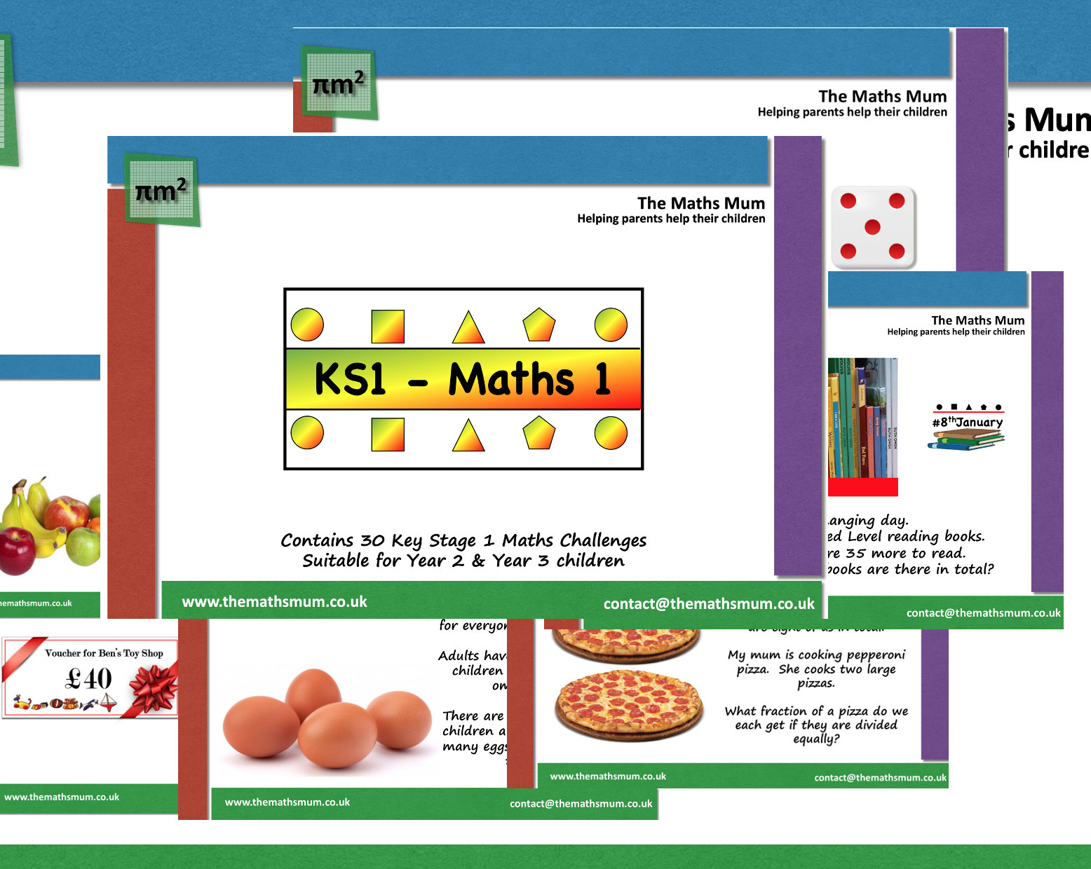 The Maths Mum® KS1 Maths Challenge 1