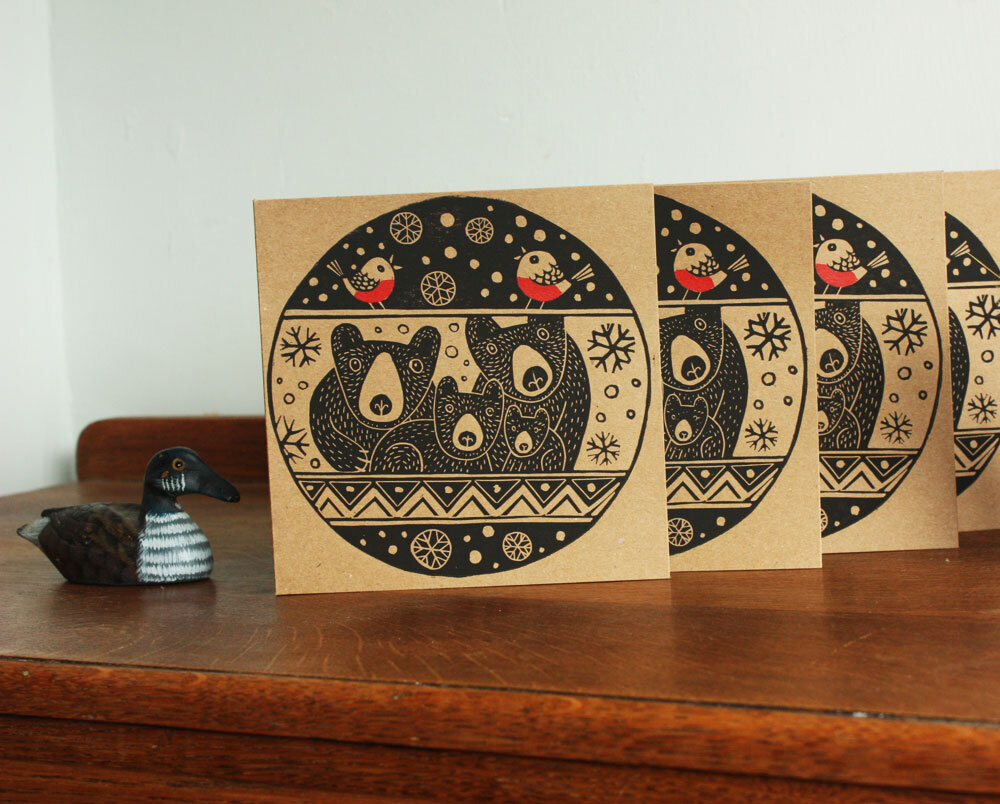 Christmas Bear Cards