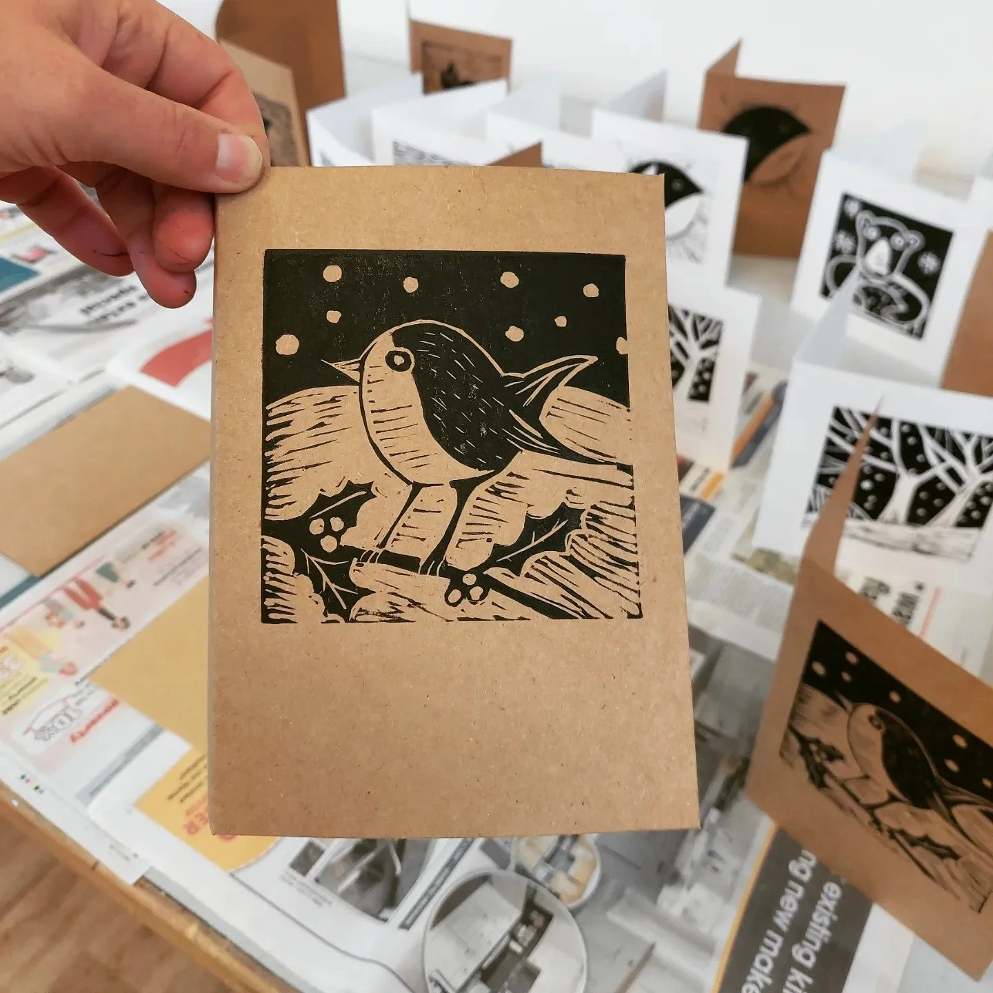 Christmas Linocut Workshop