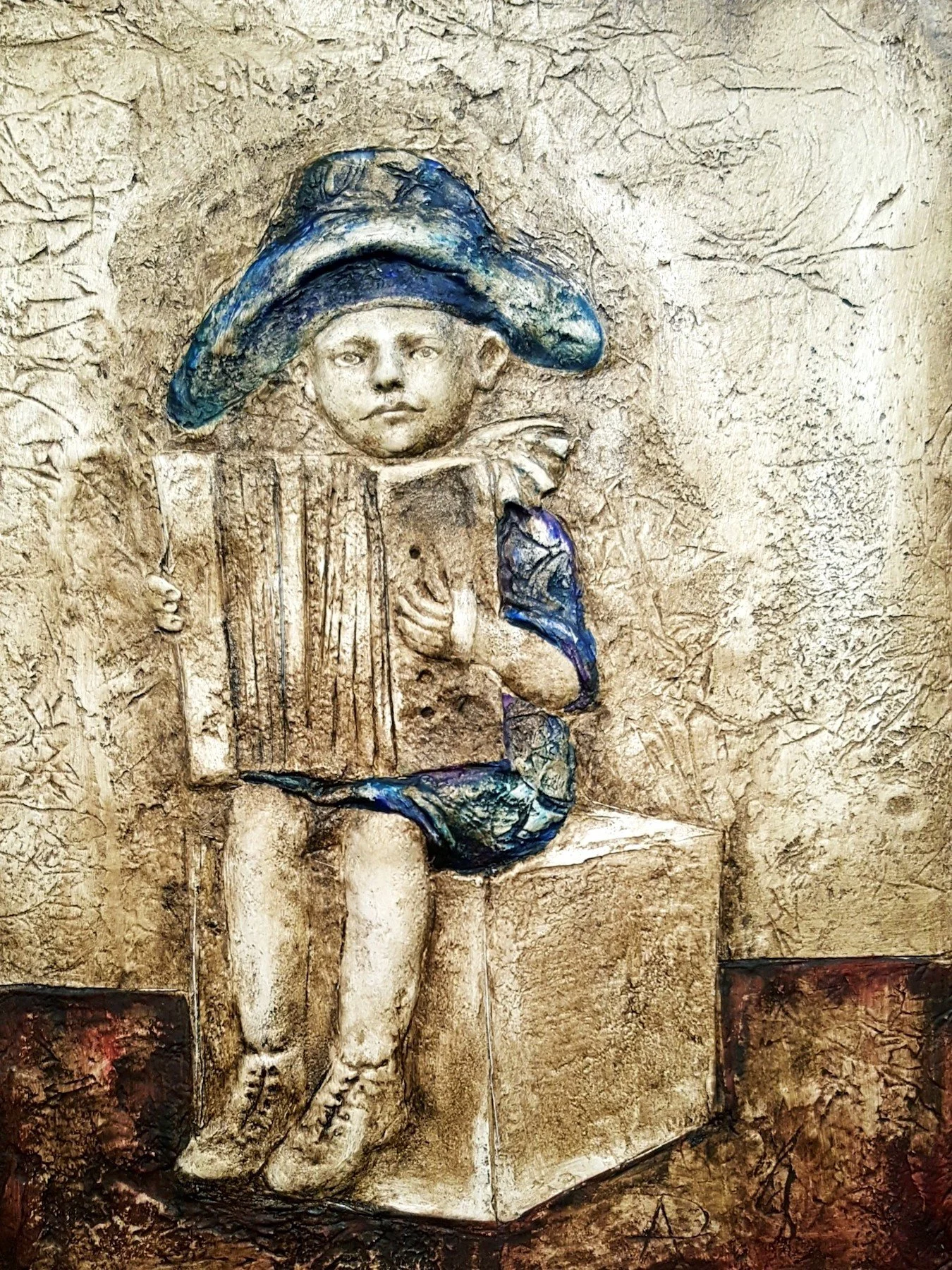 Girl with Accordion by Asya Dudko.jpg