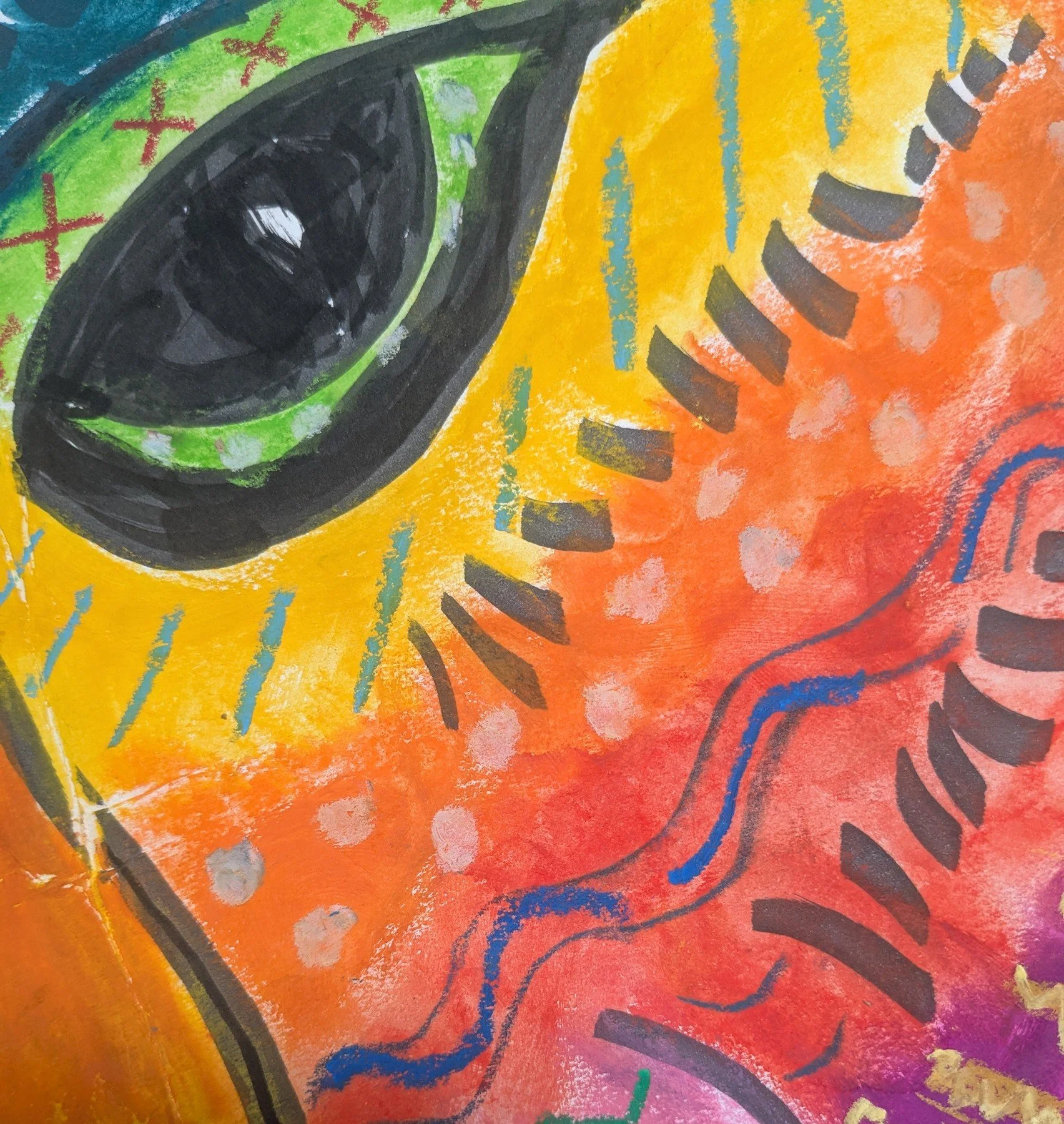 Saturday Art Club for Children - Tiger