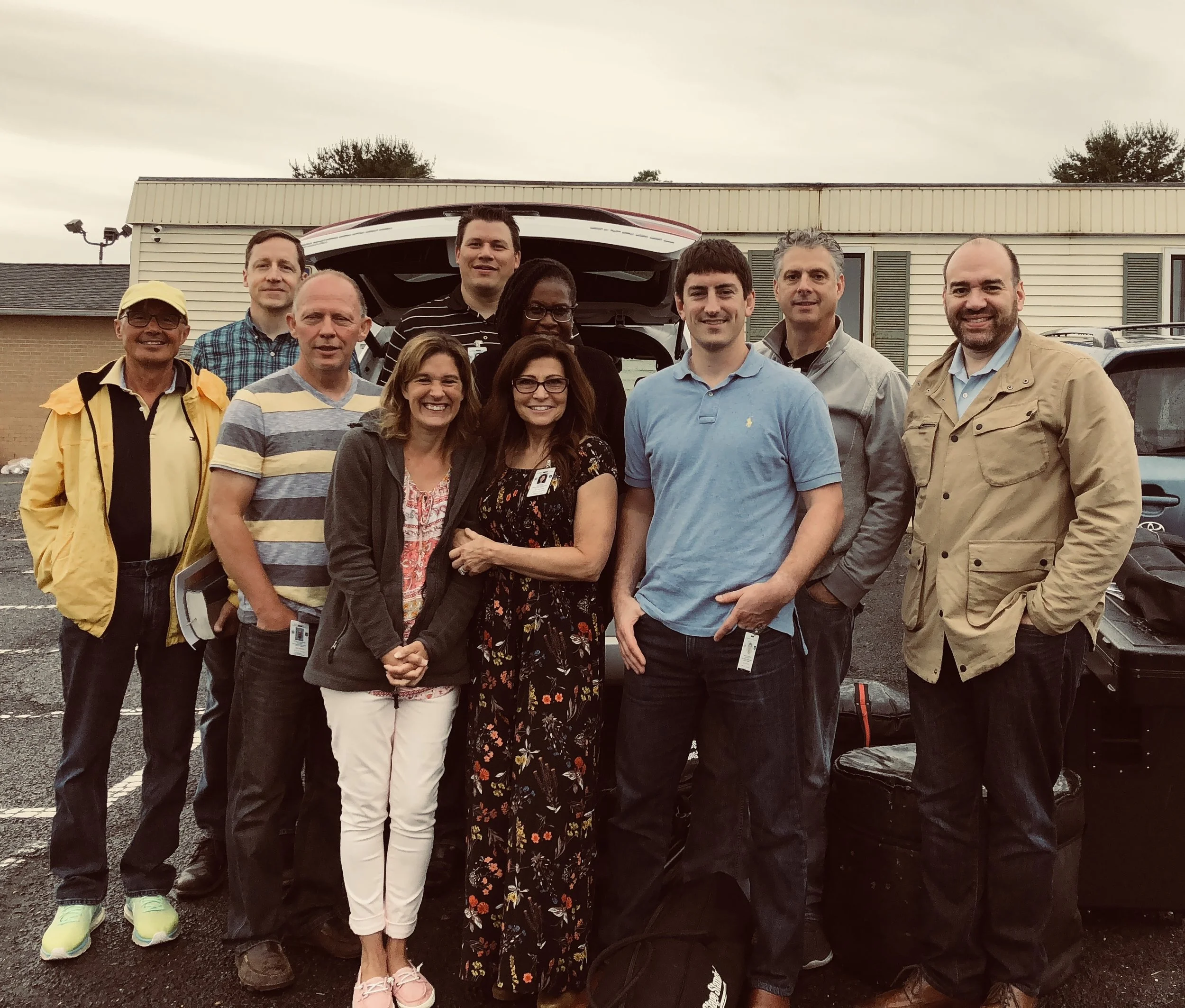 SR Prison Ministry Team getting ready to provide "retreat" Sundays for the ladies at Edna Mahan Correctional Facility (2018)
