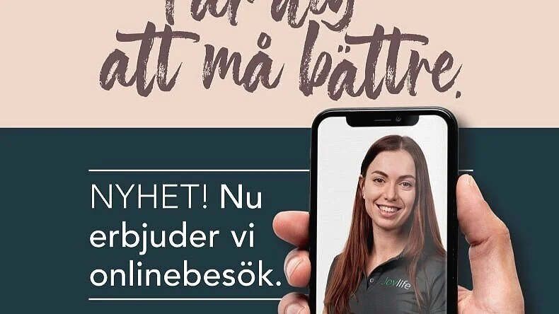 Vi erbjuder hjälp online!