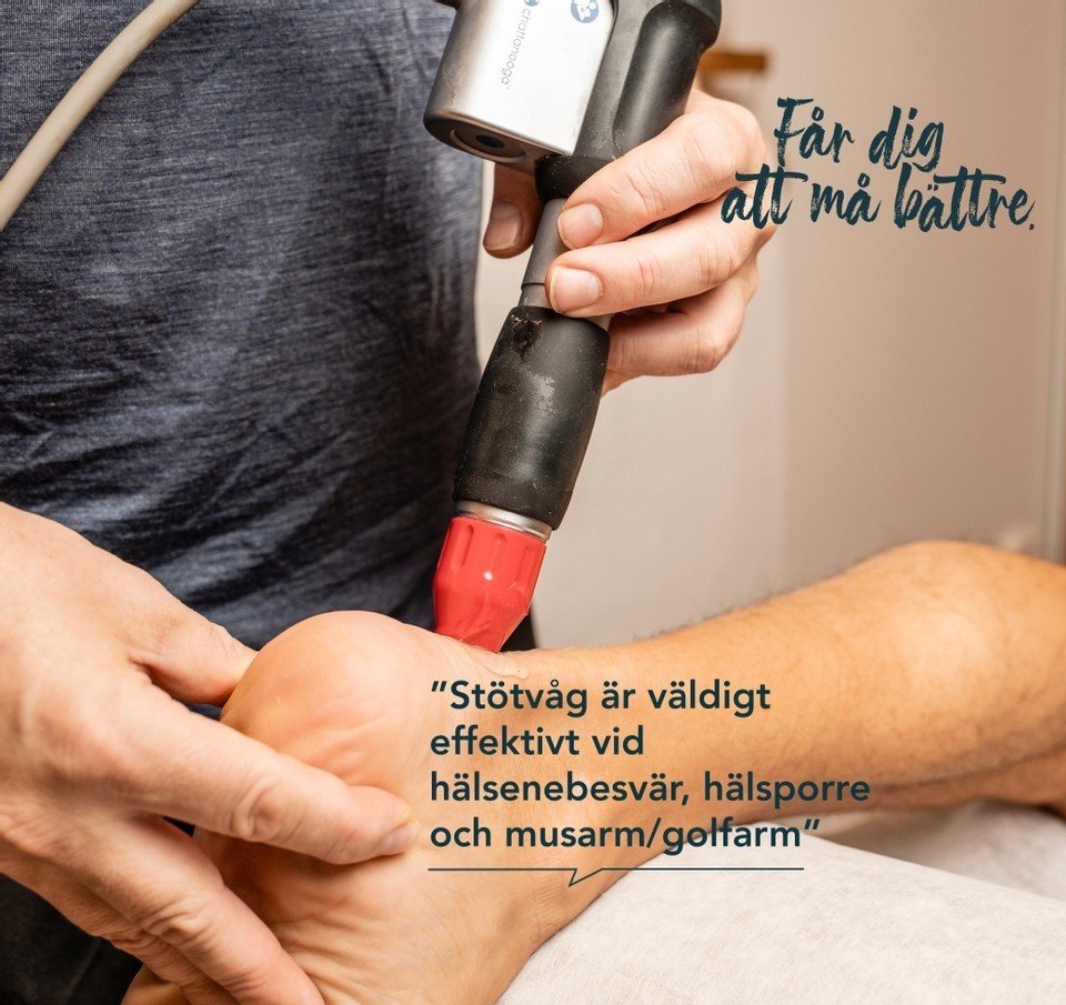 STÖTVÅGSBEHANDLING EFFEKTIV MOT LÅNGVARIGA BESVÄR