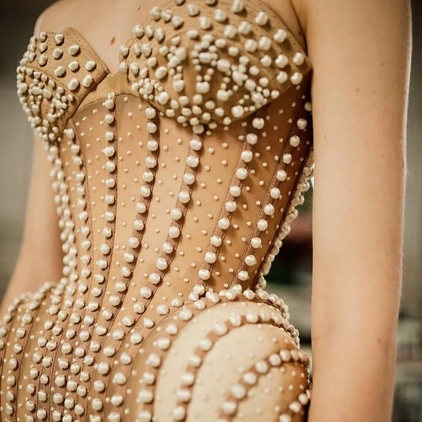 Sunday inspiration : Details of Daniel Roseberry&rsquo;s FW 2025 Haute Couture collection for Schiaparelli 🙌

We make custom leather jackets シ Made in Tuscany, Italy 🇮🇹 Fatto a mano, slow fashion, made to order only, which means ZERO waste 🌍 We o