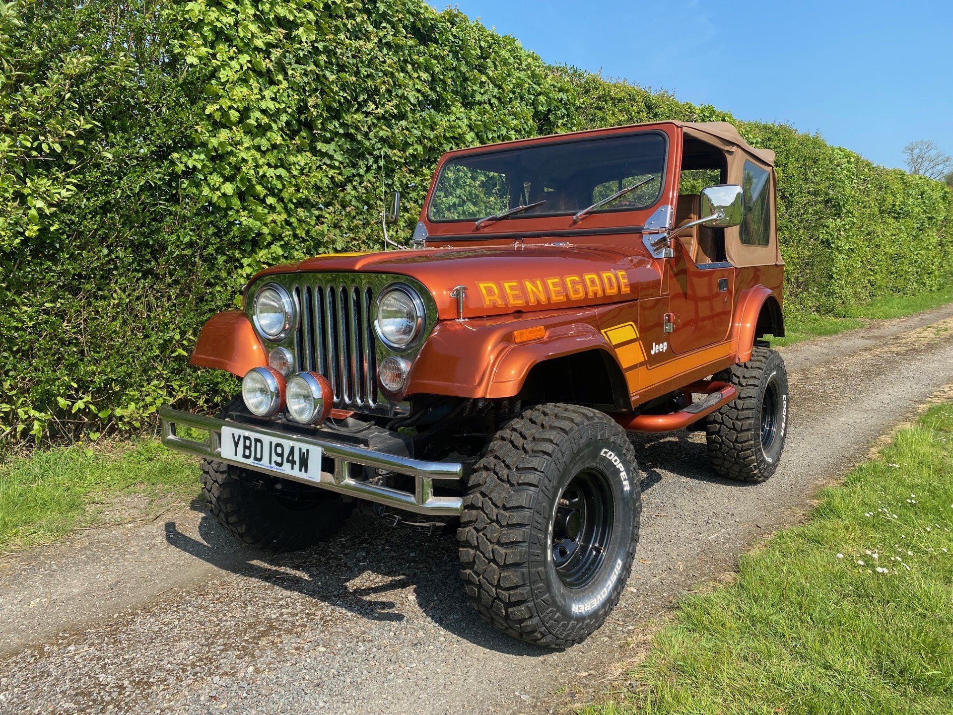Jeep CJ-7 Renegade - UK from new
