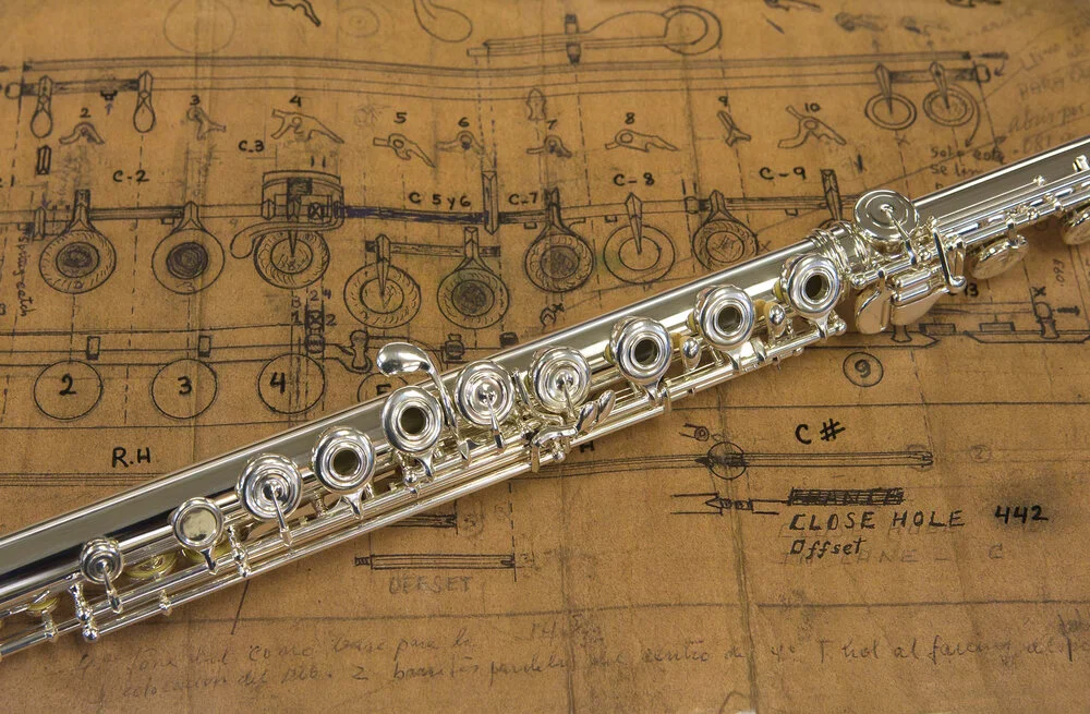 Flute with blueprints.jpg