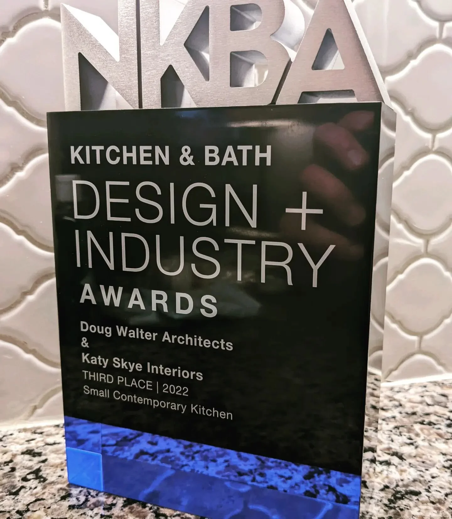 Katy Skye Interiors and @dougwalter1947 have added a new award to our collection! @thenkba