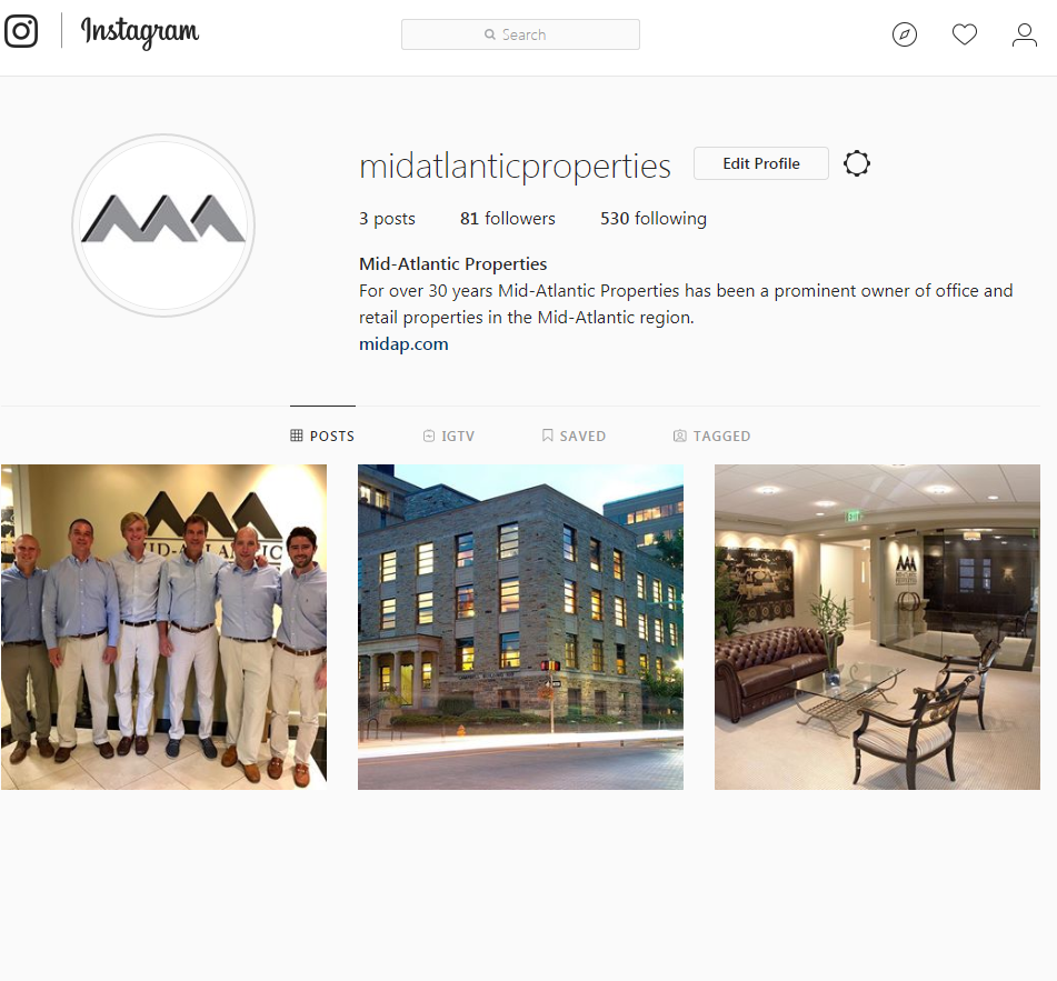 Mid-Atlantic Properties Meets Instagram