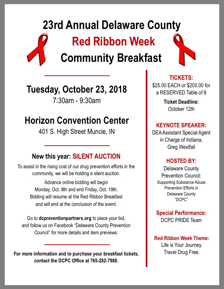 Red Ribbon Week Community Breakfast
