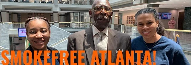 The new law will protect the health of Atlanta's workers and visitors.