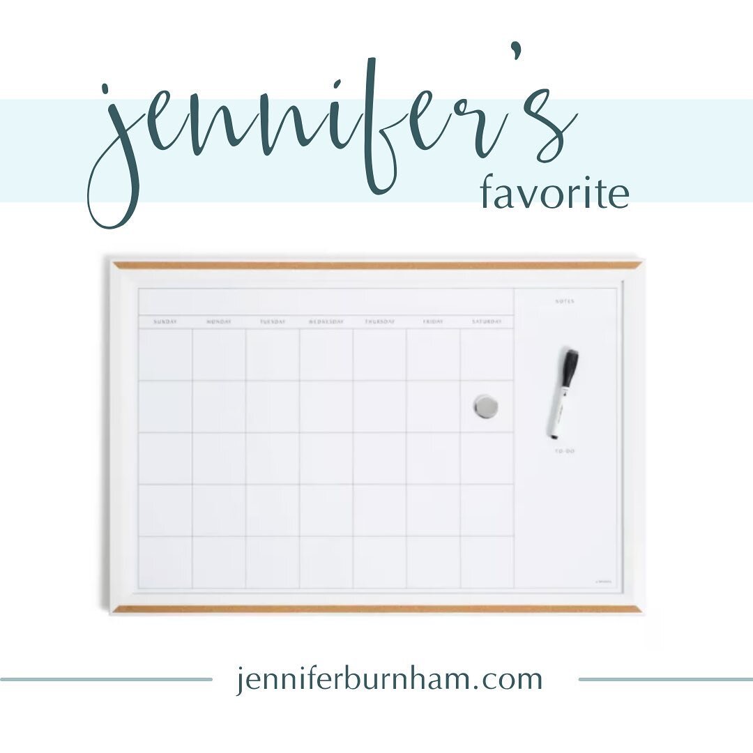Mark my words 🌟🌟 

I will never go without a family calendar again. 

We&rsquo;ve tried the digital calendars but they just don&rsquo;t work for us. 

Something physical, big, and in a common area does. 

I grabbed this large dry erase calendar for