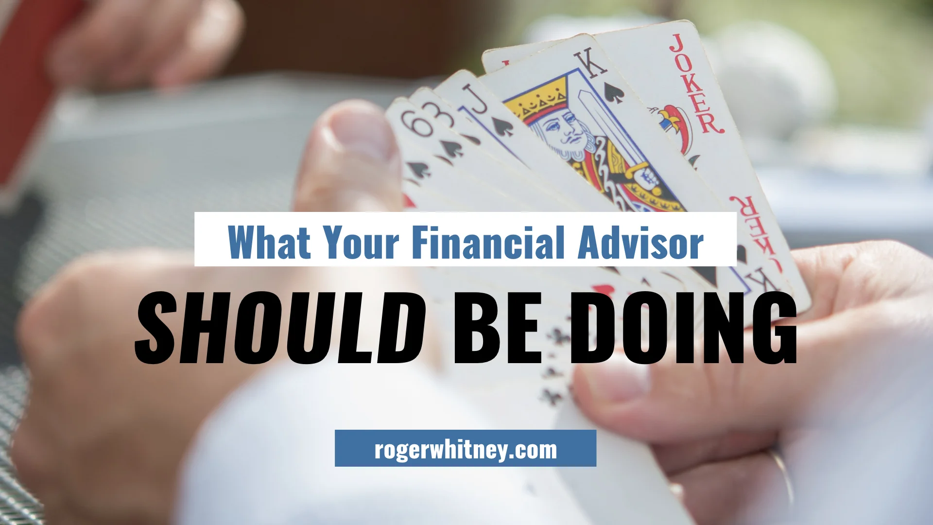 #191 - What Your Financial Advisor Should Be Doing