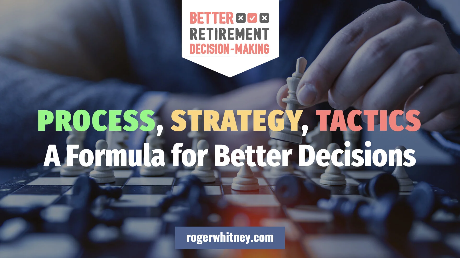 #339 - Process, Strategy, Tactics: A Formula for Better Decisions
