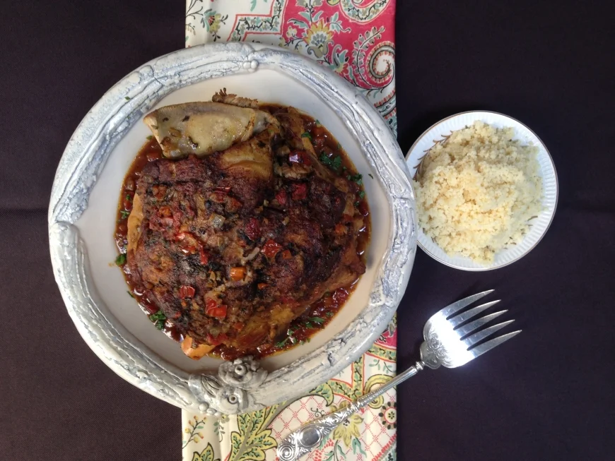 Braised Lamb Shoulder with Tomatoes