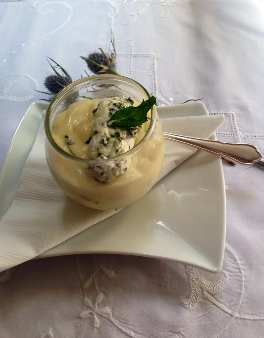 Lemon Mojito Mousse