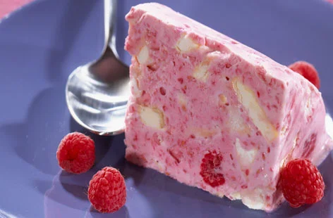  Raspberry semifreddo