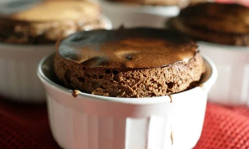 Chocolate soufflés with orange cream.jpg