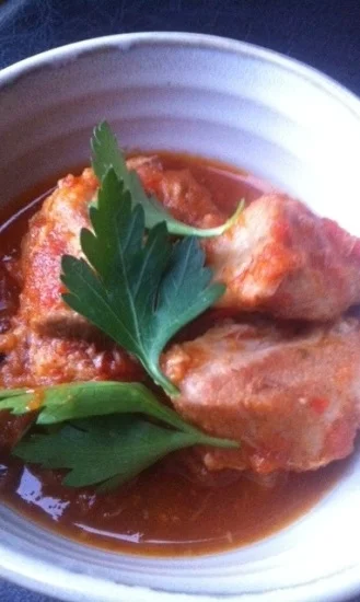 Pork and garlic in tomato sauce.jpg