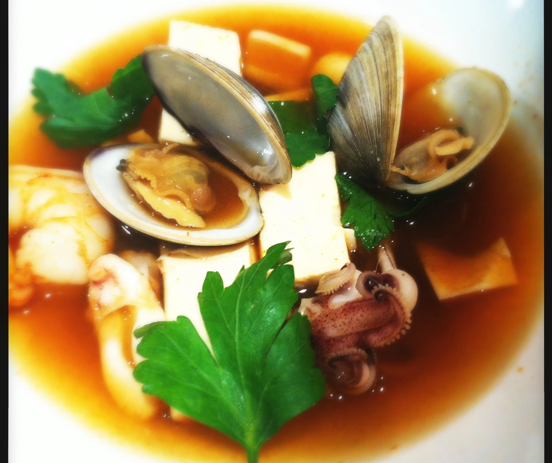 Casa Mun’s Korean seafood soup