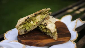 Dan Hoffman's Chicken Panini with Guacamole and Chili-Cilantro Mayonnaise