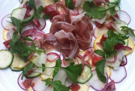 Carpaccio of Vegetables and Ham.jpg