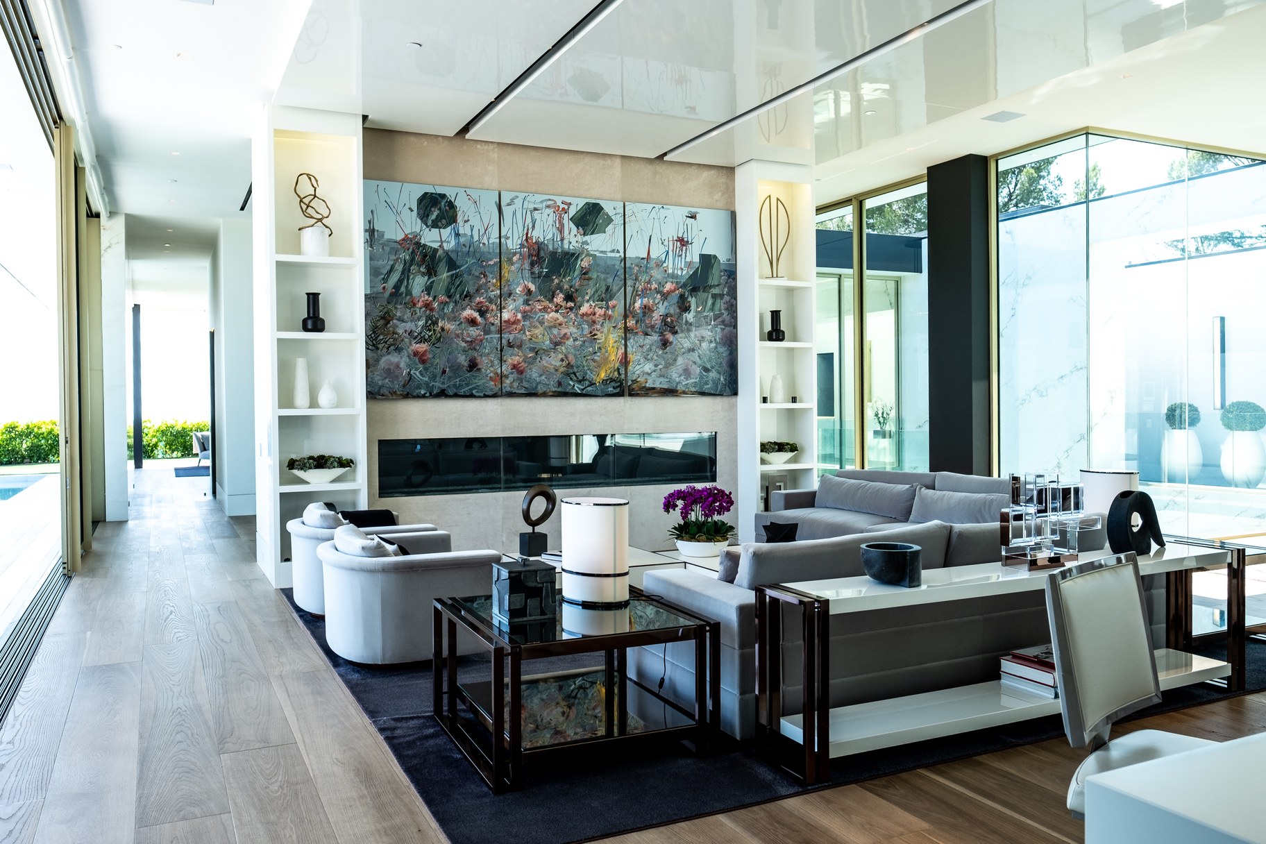 The ground floor living room.