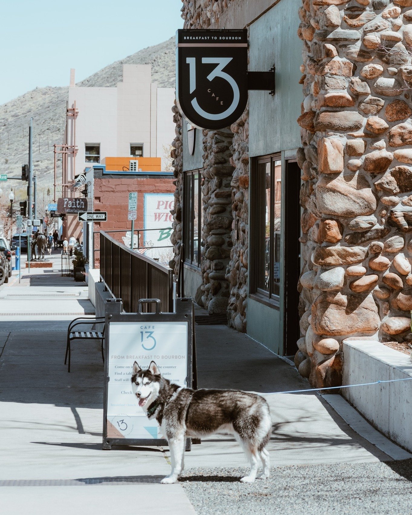 Feel free to let the dogs out on our dog-friendly patio! Order from our to-go window and enjoy your favorite Cafe 13 specialties with you best friend. The weather is gorgeous all week, why not stop by? 

#dogfriendly #patio #spring #springtime #cafe1