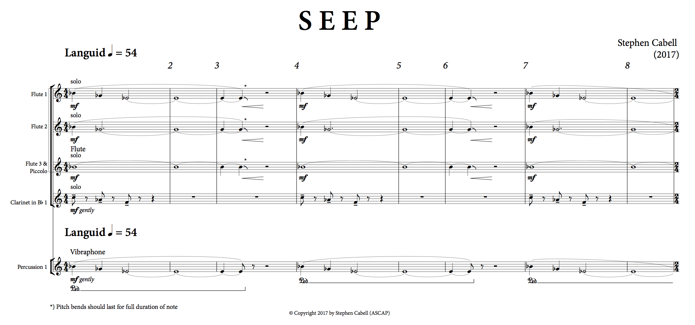 SEEP optimized score: page 1