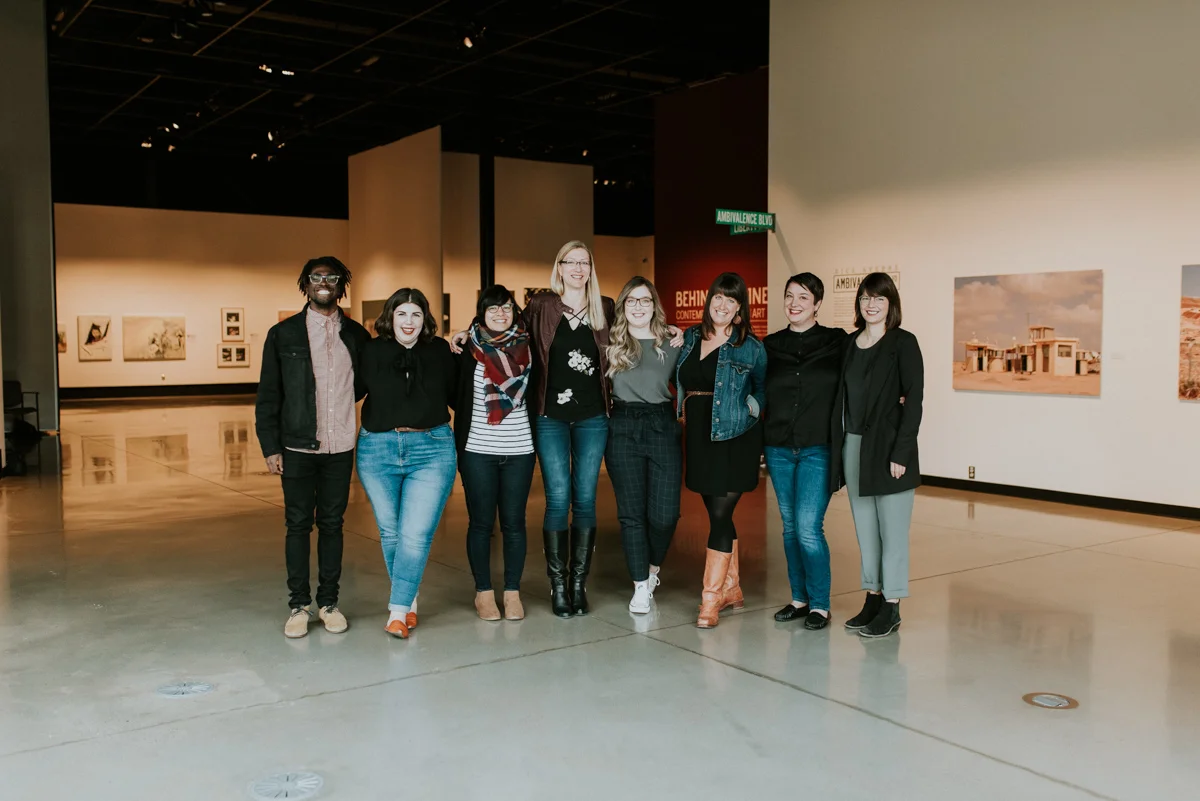 Marc Forcier, Connie Hackett, Andrea Pepper, Elizabeth Campbell, Francesca Moore, Laura Schneider, Kris Foulds and Anna Williams.