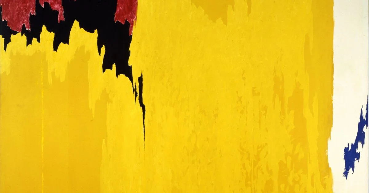 Clifford Still 1957 'Untitled'