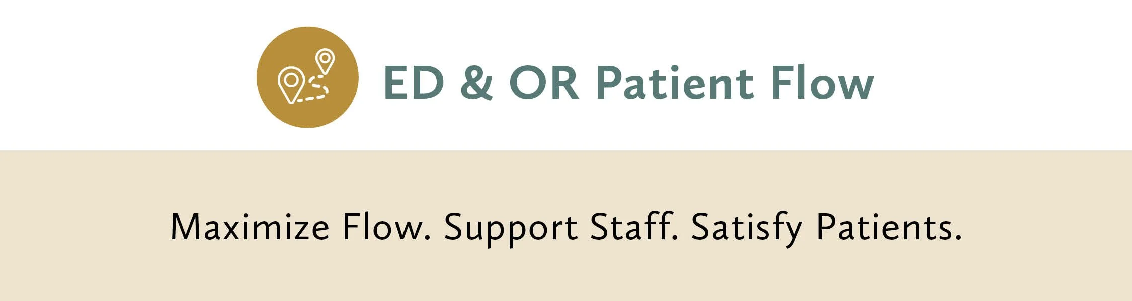 ED & OR Patient Flow