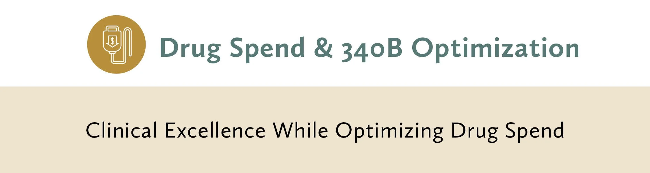 Drug Spend & 340B Optimization
