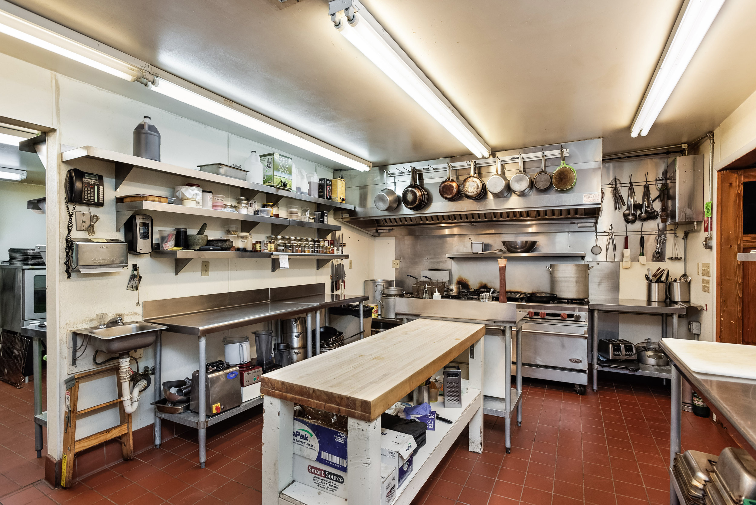 Commercial Kitchen in the Cookhouse