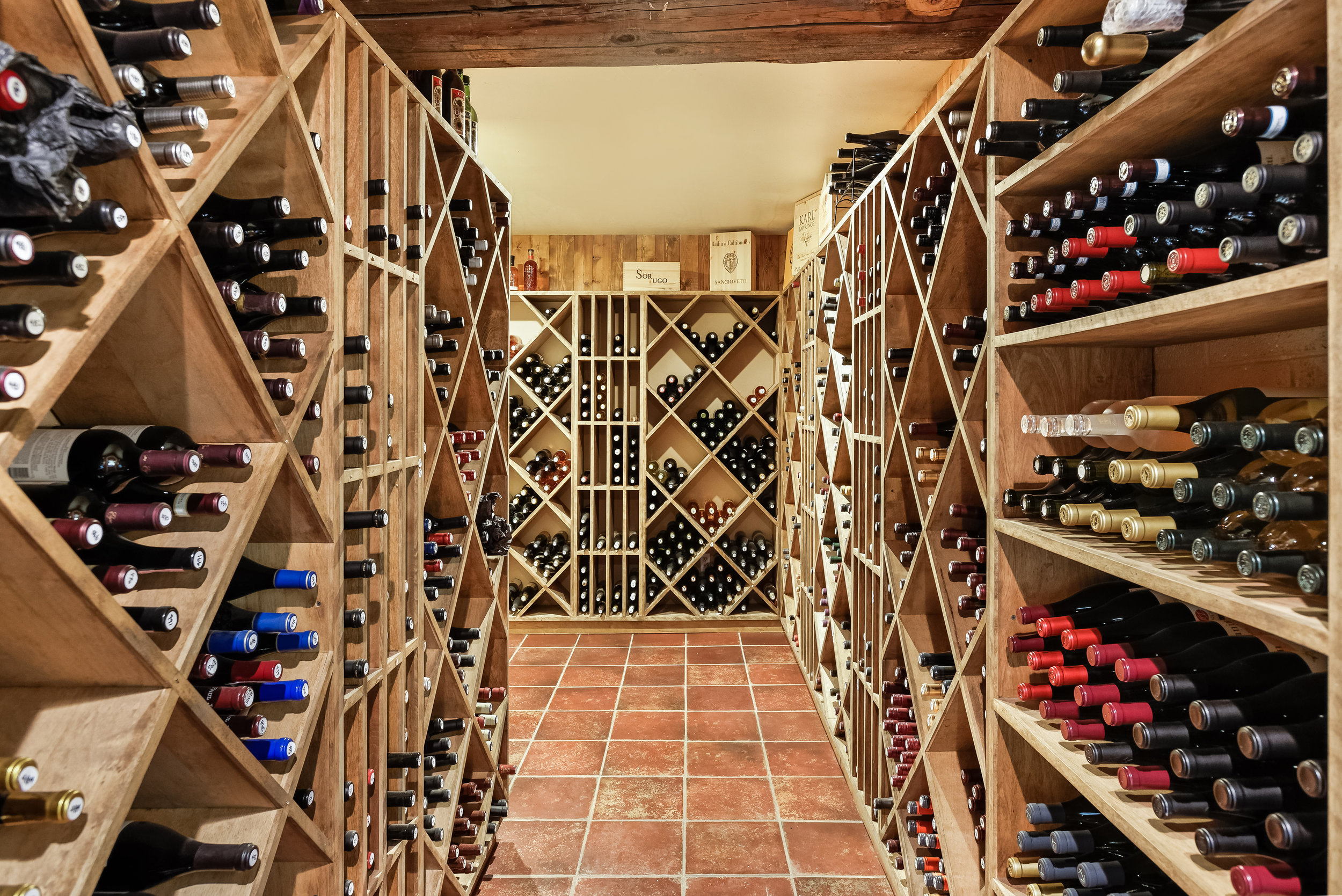 Wine Cellar under Oak Elk Lodge