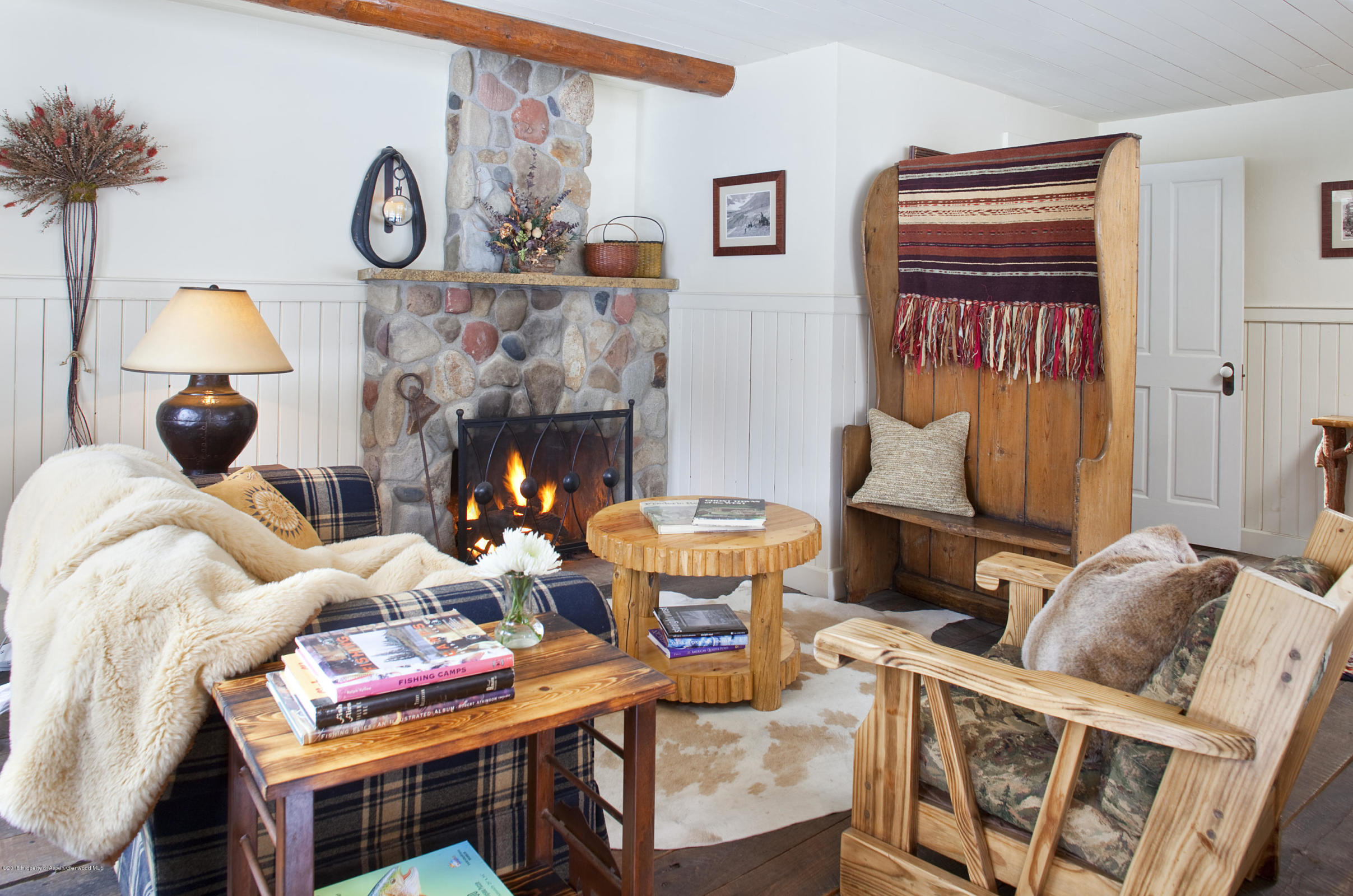 Mountain House Cozy Sitting Room