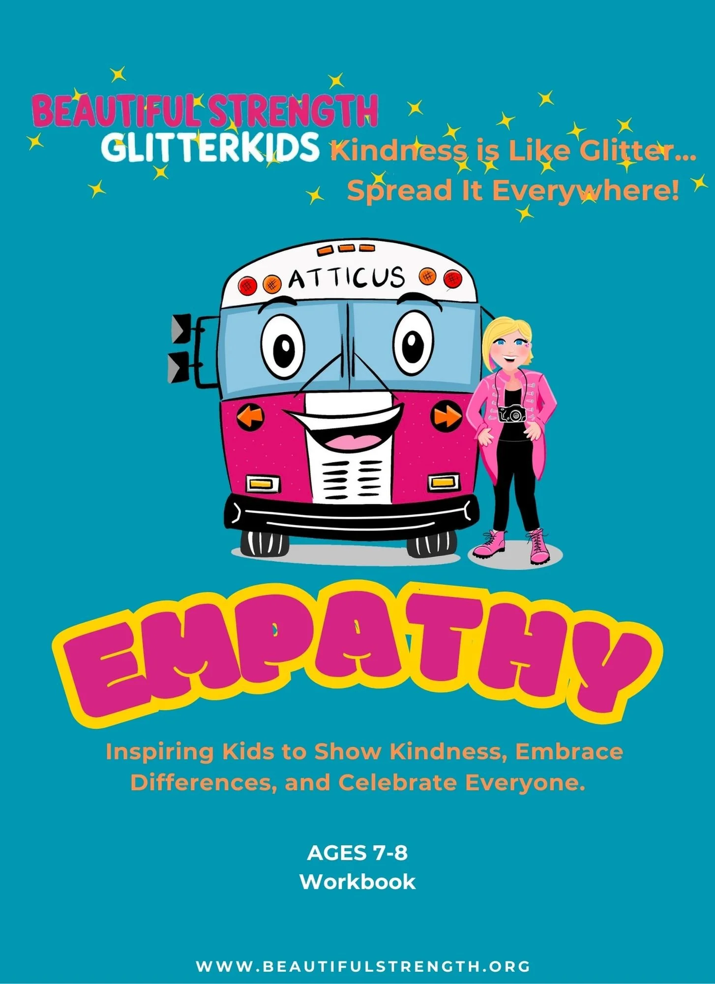 GlitterKids Empathy Workbook Ages 7-8