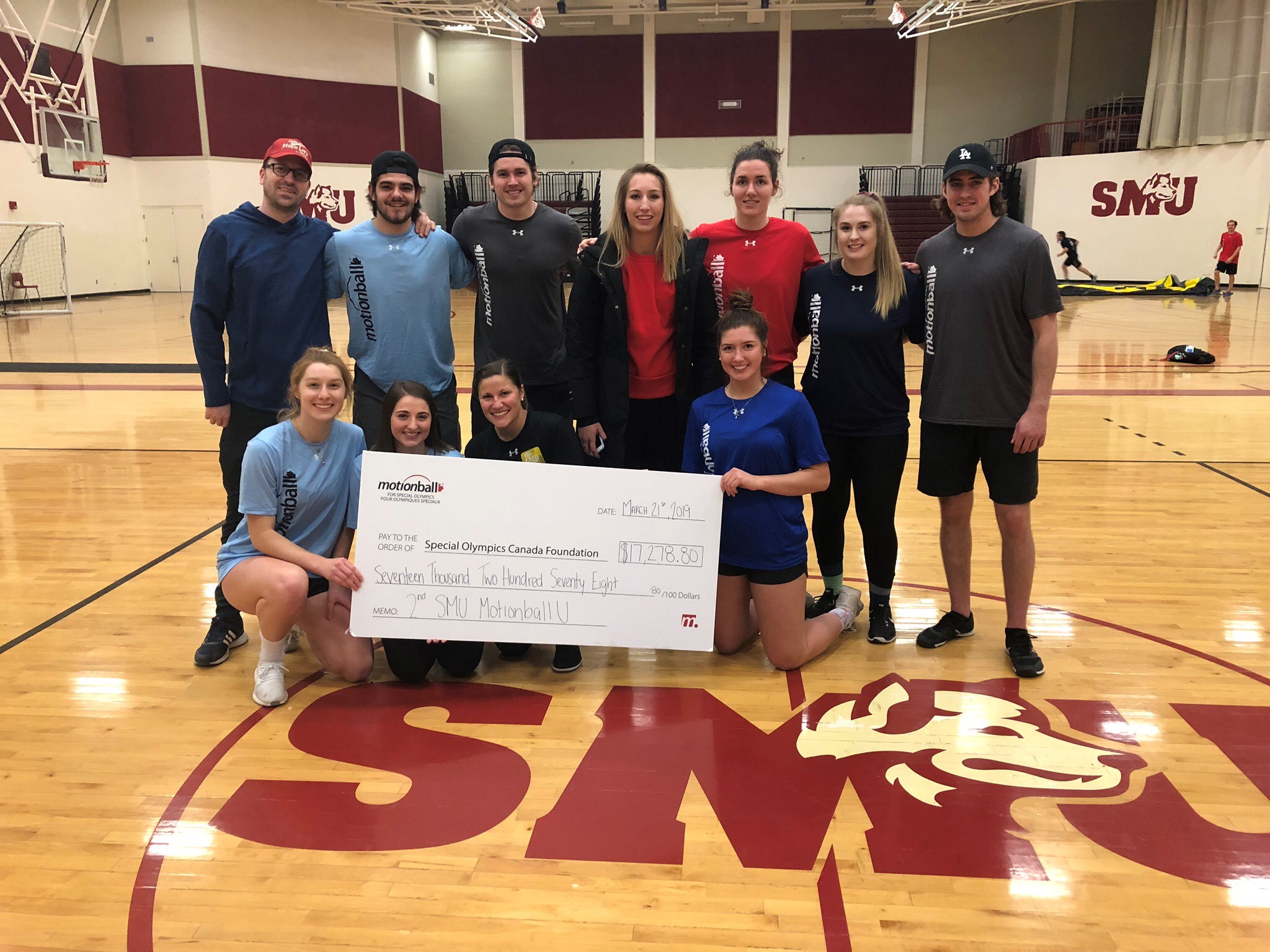 The Motionball organizing committee was proud to present 17,000!