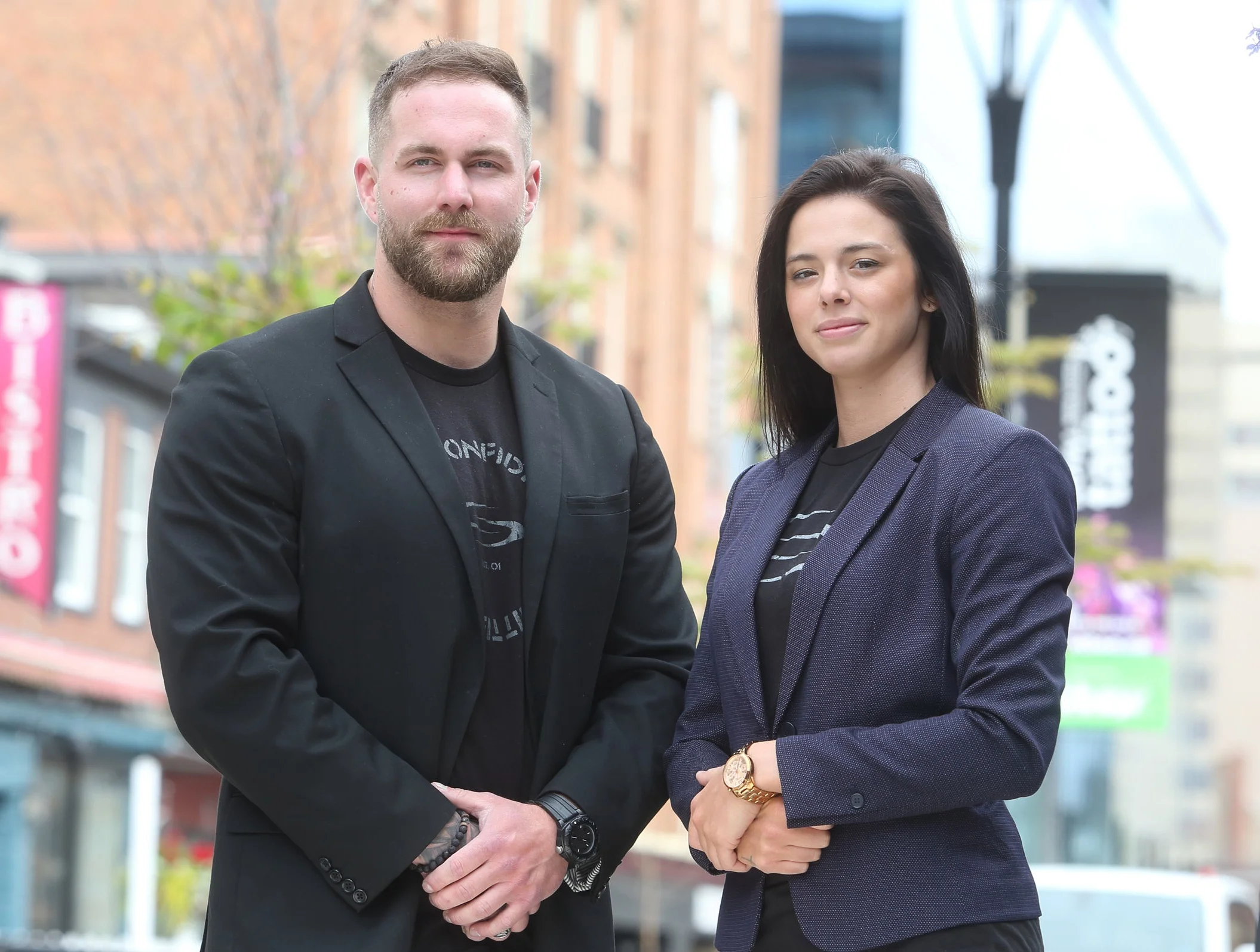 Building job confidence: Shadow Security Operations Manager Nate Martin hired psychology student Jessie Rector this summer through the Student Employment Initiative.