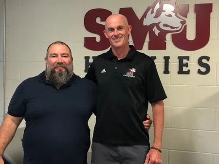 Chad Newhook (l) with Kurt Stevenson