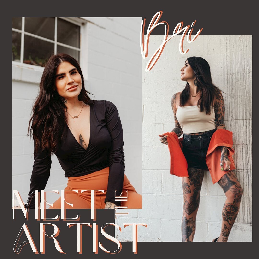Meet The Artist, @branded.bybri 🖤🤘🏼

Bri is also a native to northwest Ohio, and has grown up closely knit to her family. 

Spending most days with her fur children, parents, sister &amp; brother-in-law as well as their two children (who are Bri&r