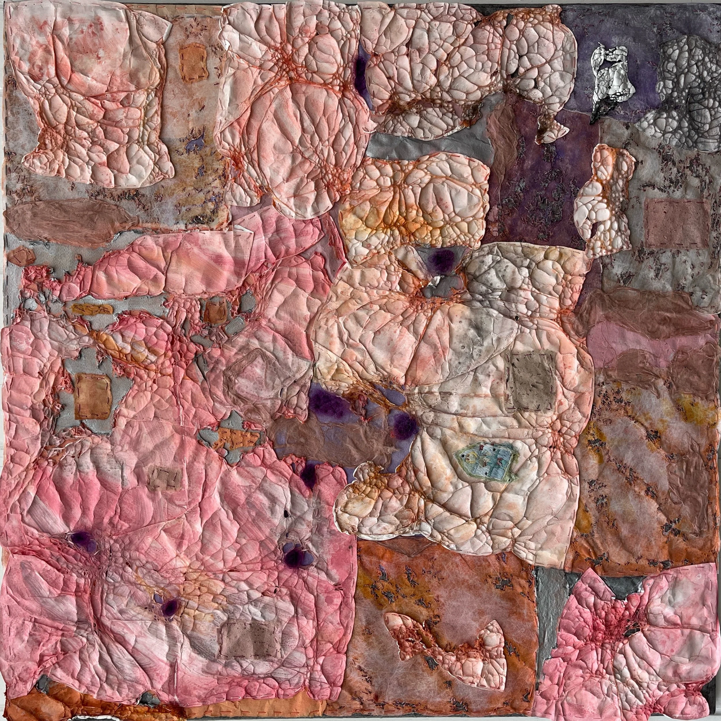 Rosa kvarts 80x80 cm.