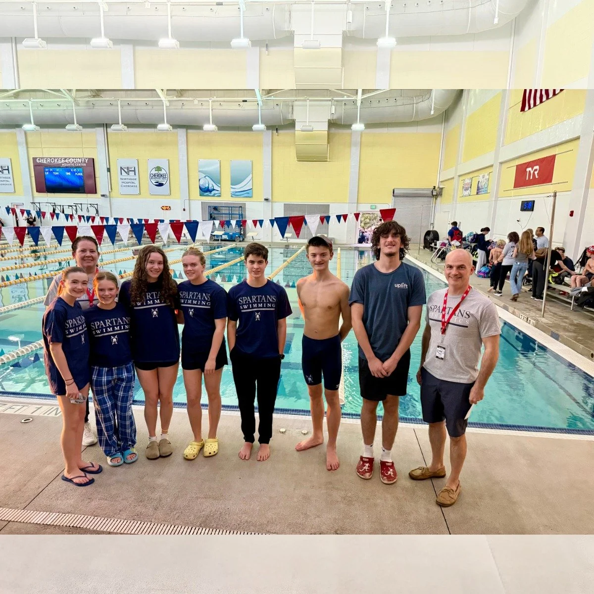 Our first season of Spartans Swim is off to a great start!! Friday night's meet brought 1st place for both mixed relay teams and many great swims! Congratulations to our top 3 scorers: Gabby Lowrance, Amelia Brady, and Jacob Paul. Excited for the res