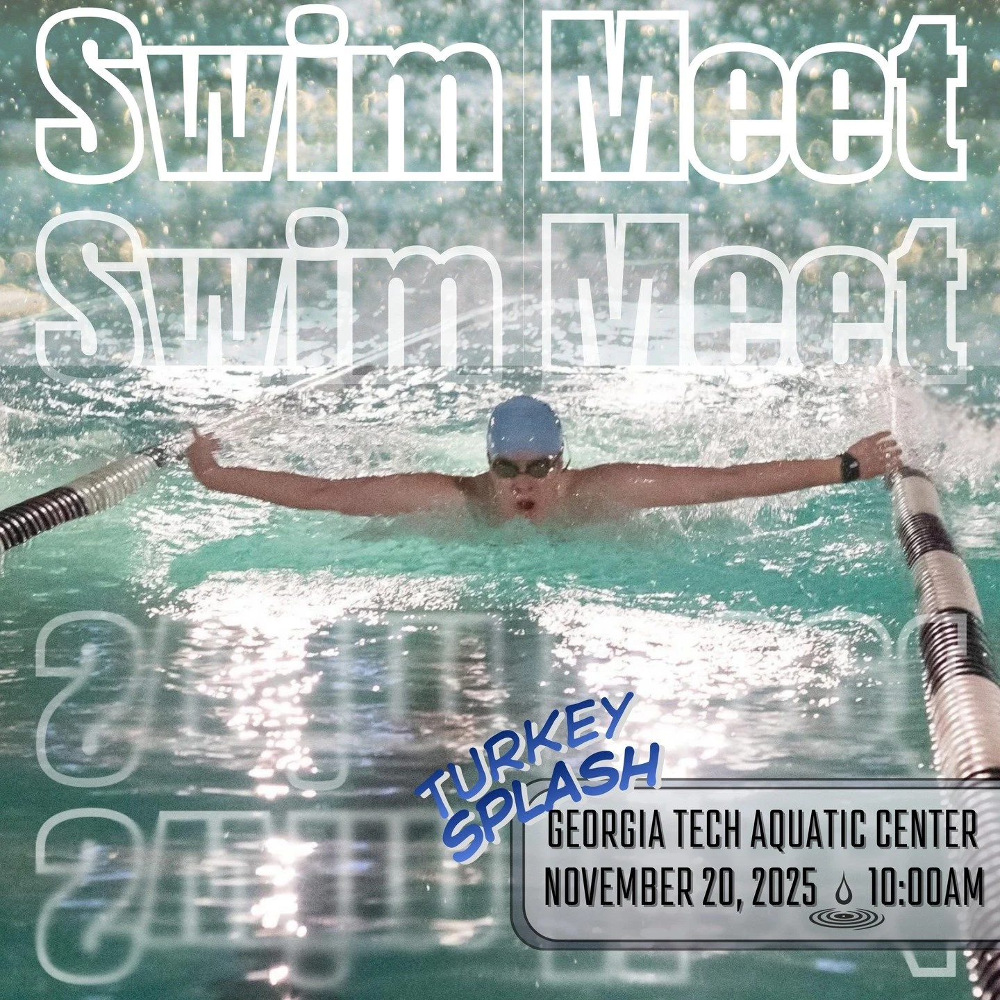 Come support your Spartans at the Turkey Splash Swim Meet! Friday November 21 at 10 am at Georgia Tech Aquatic Center! Buy tickets at the gate and parking is available in the deck beside the aquatic center. GO SPARTANS!