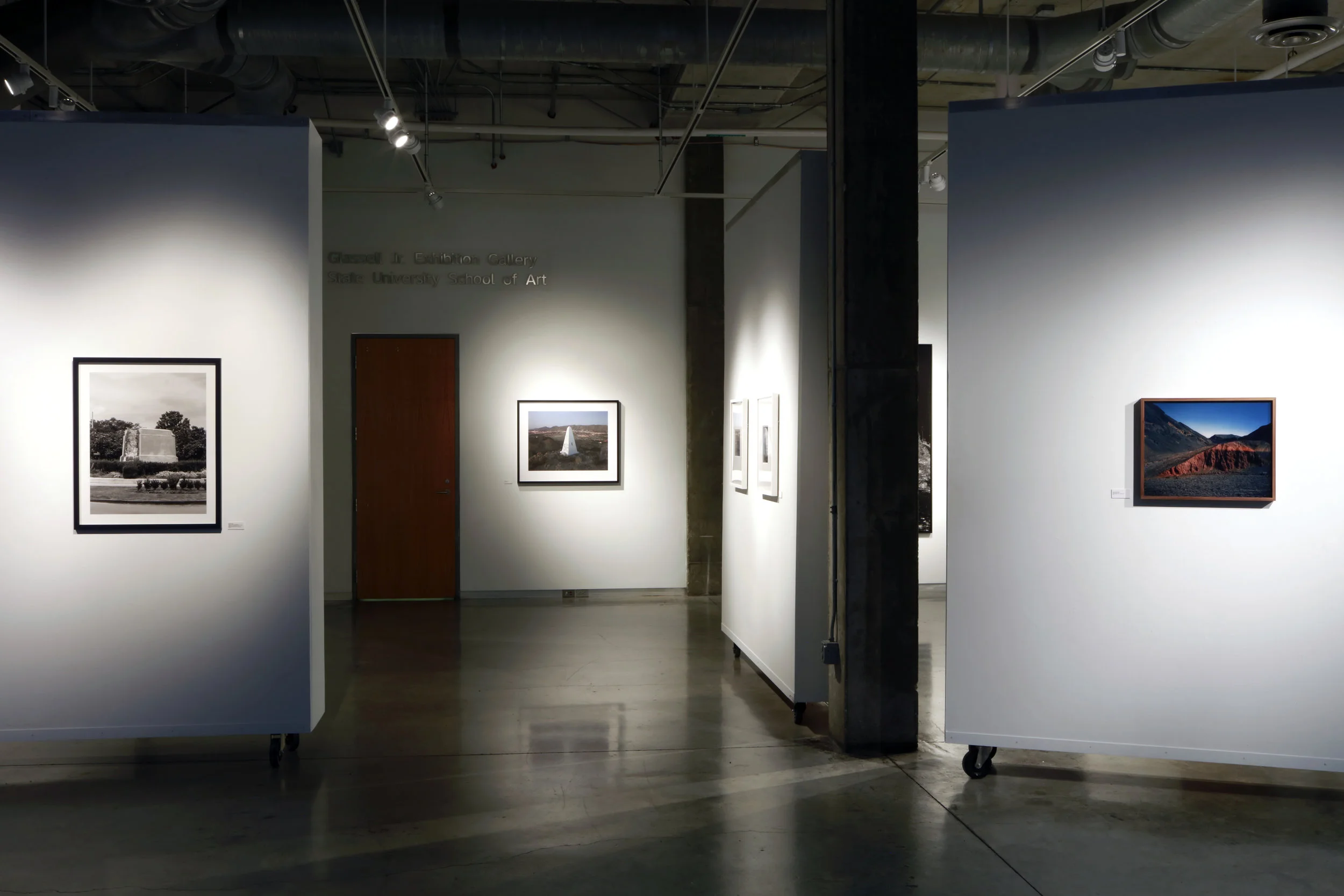 sites of buildup, sites to mine exhibition