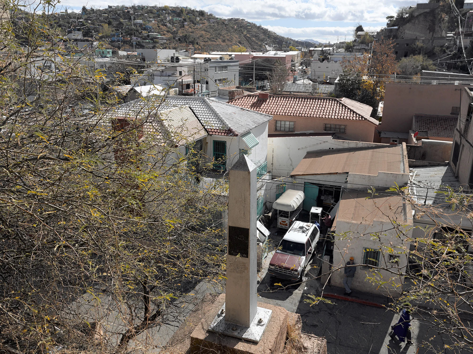 sites of buildup, sites to mine exhibition